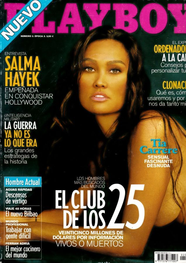 PLAYBOY (SP) magazine side cover Issue 2  Epoca 2  April 2003