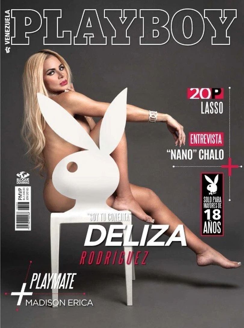 PLAYBOY VENEZUELA magazine side cover  September 2016