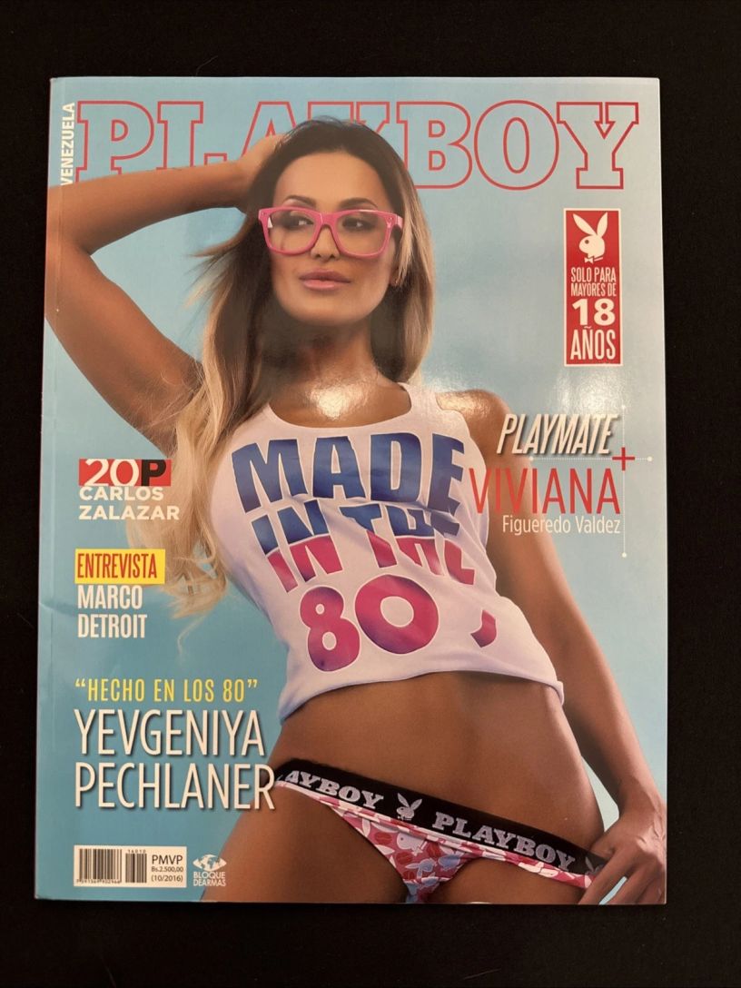 PLAYBOY VENEZUELA magazine side cover  November 2016