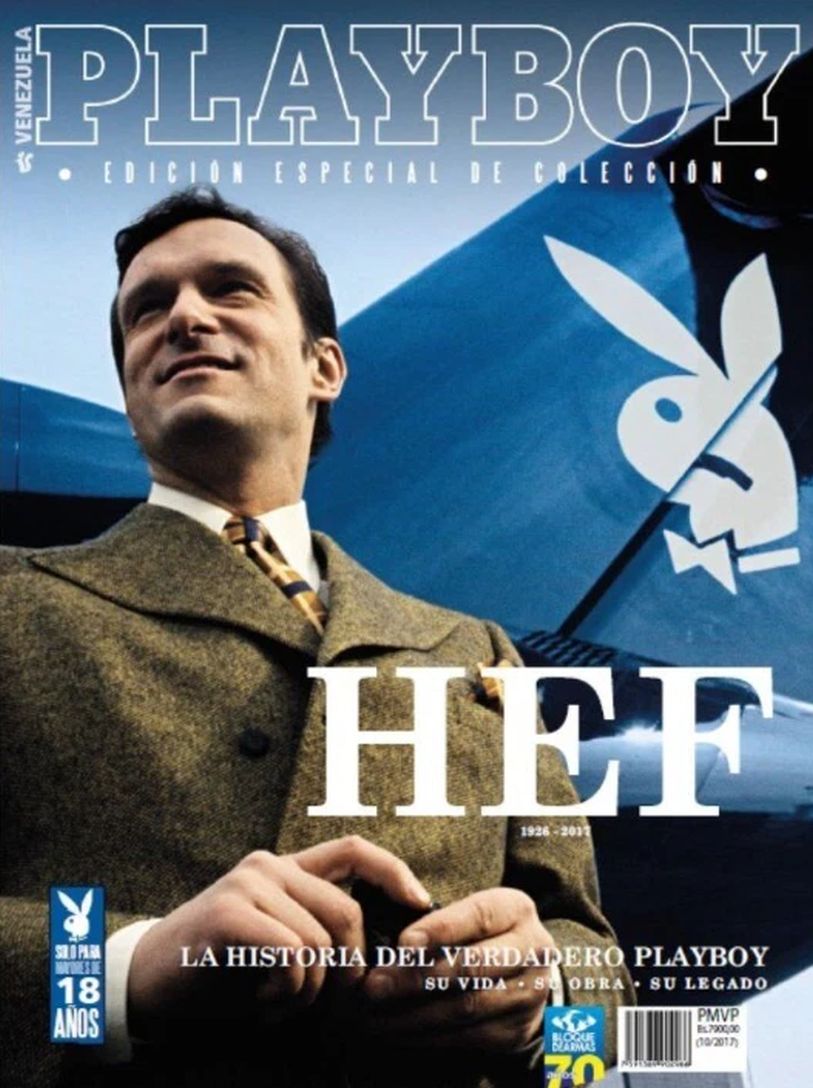 PLAYBOY VENEZUELA magazine side cover  November 2017