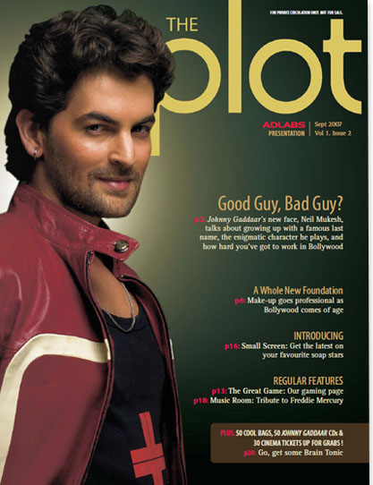 PLOT magazine side cover Issue 2 September 2007