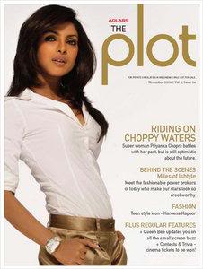 PLOT magazine side cover November 2008
