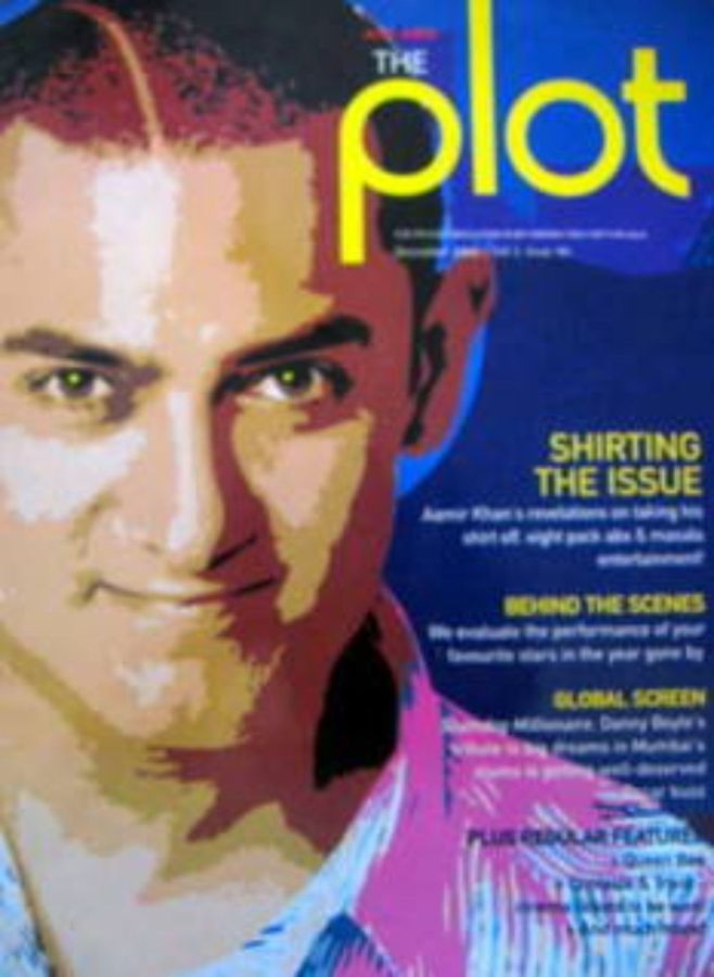 PLOT magazine side cover  December 2008