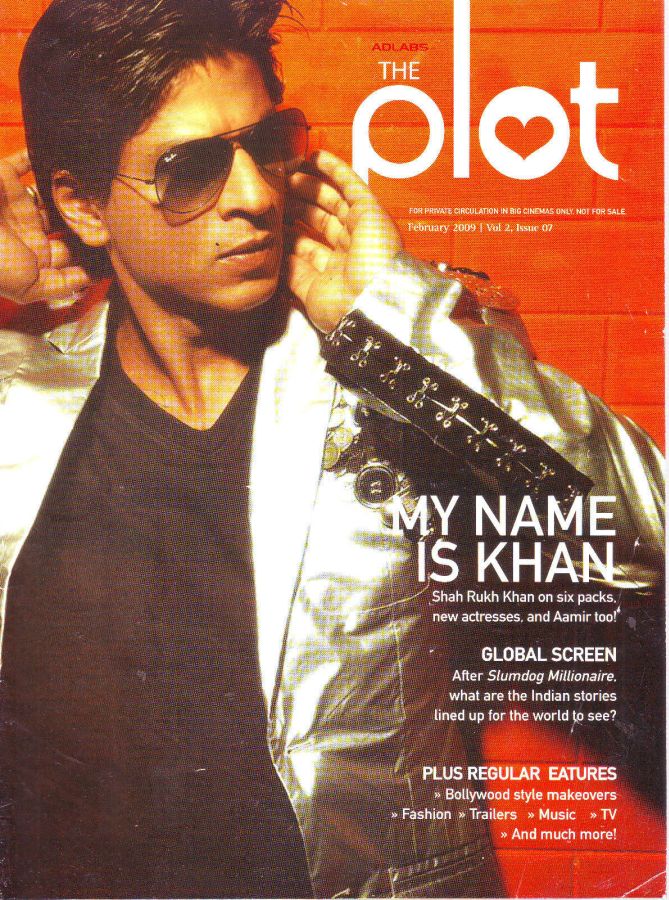 PLOT magazine side cover  February 2009