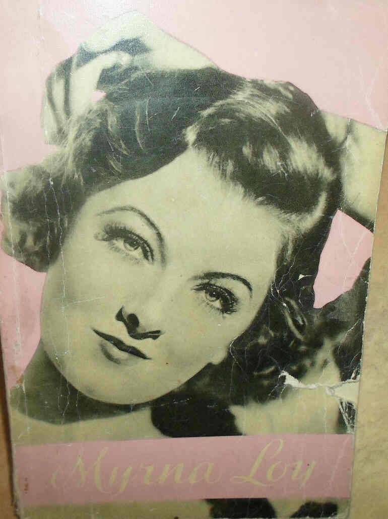 PRIVATE LIVES OF THE FILM STARS magazine side cover Issue 8   