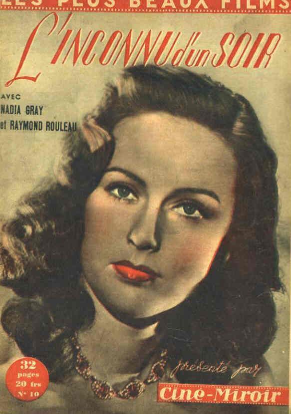 PLUS BEAUX FILMS | LES magazine side cover Issue 10  1949