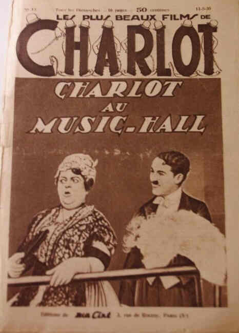 PLUS BEAUX FILMS DE CHARLOT magazine side cover Issue 13 11 May 1930