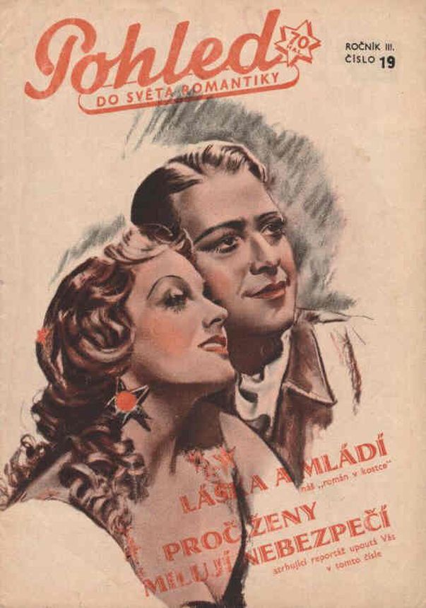 POHLED DO SVETA ROMANTIKY magazine side cover Issue 19   1938