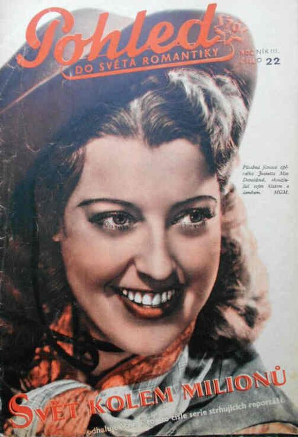 POHLED DO SVETA ROMANTIKY magazine side cover Issue 22   1938