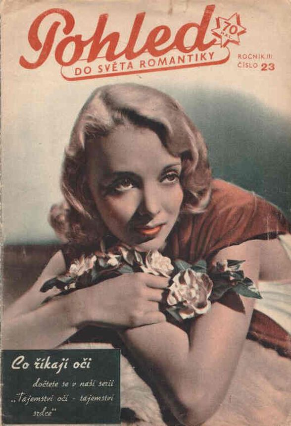 POHLED DO SVETA ROMANTIKY magazine side cover Issue 23   1938