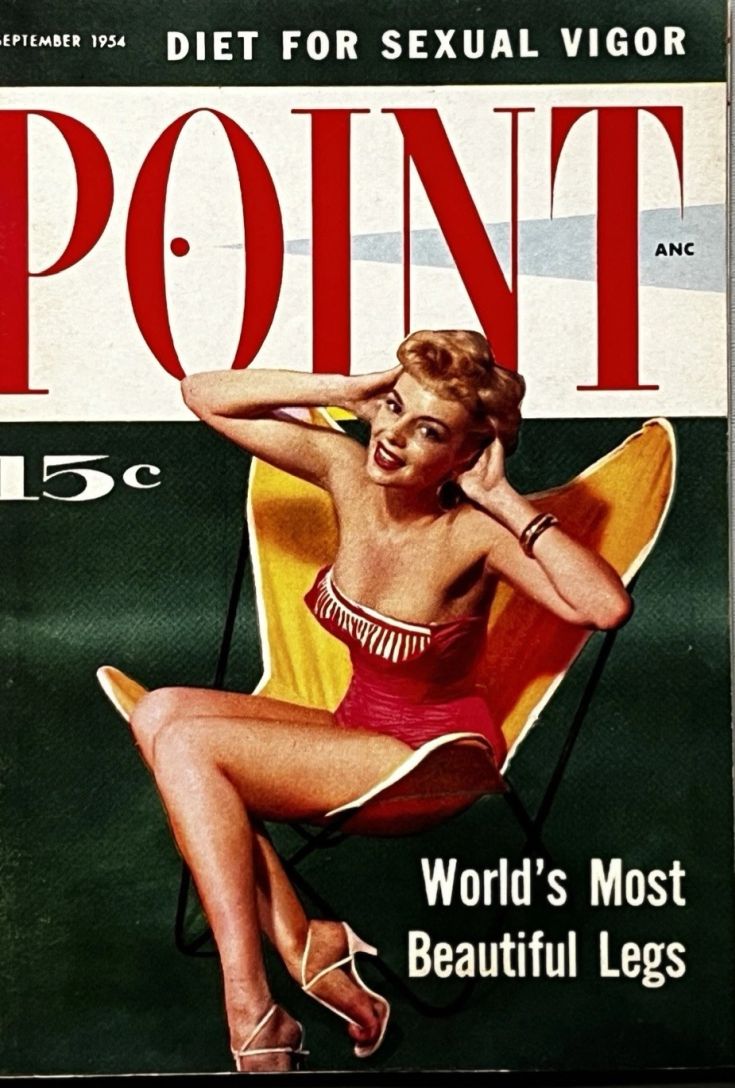 POINT magazine side cover  September 1954