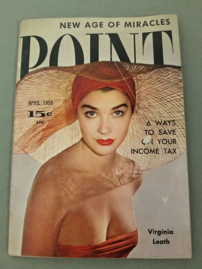 POINT magazine side cover  April 1955