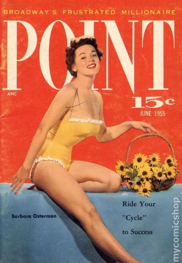 POINT magazine side cover  June 1955