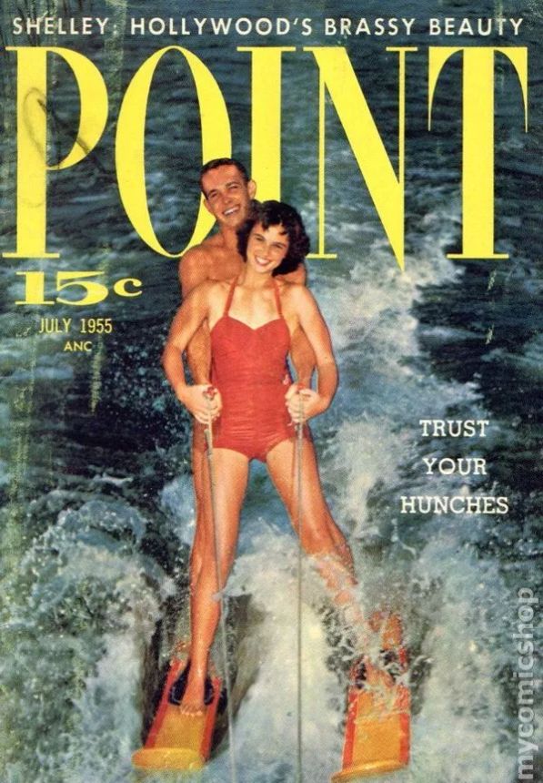 POINT magazine side cover  July 1955