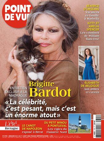 POINT DE VUE magazine side cover Issue 3755 5 August 2020