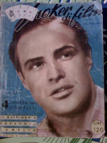 POKER DI FILM magazine side cover Issue 1  1960