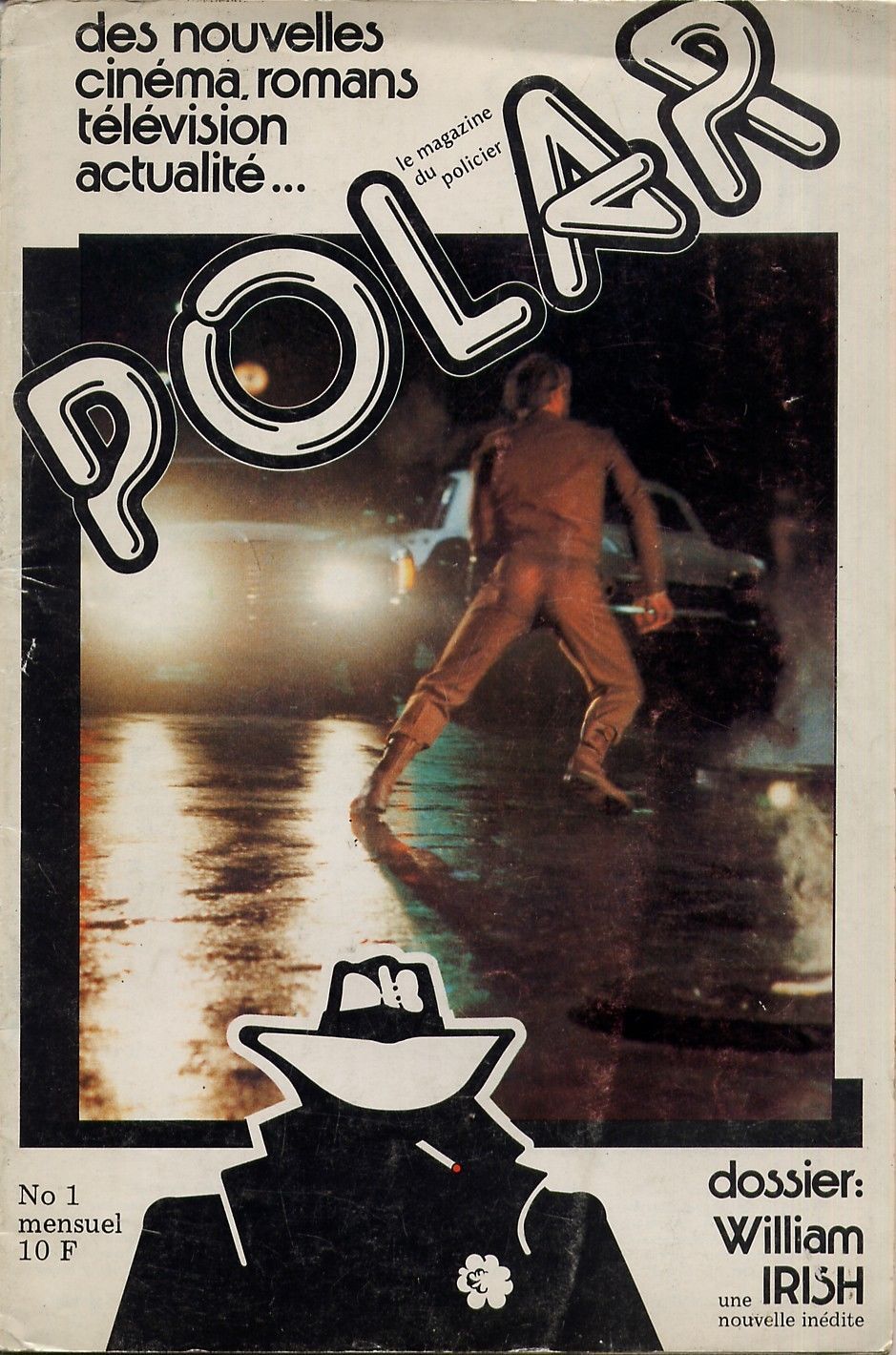 POLAR magazine side cover Issue 1  April 1979