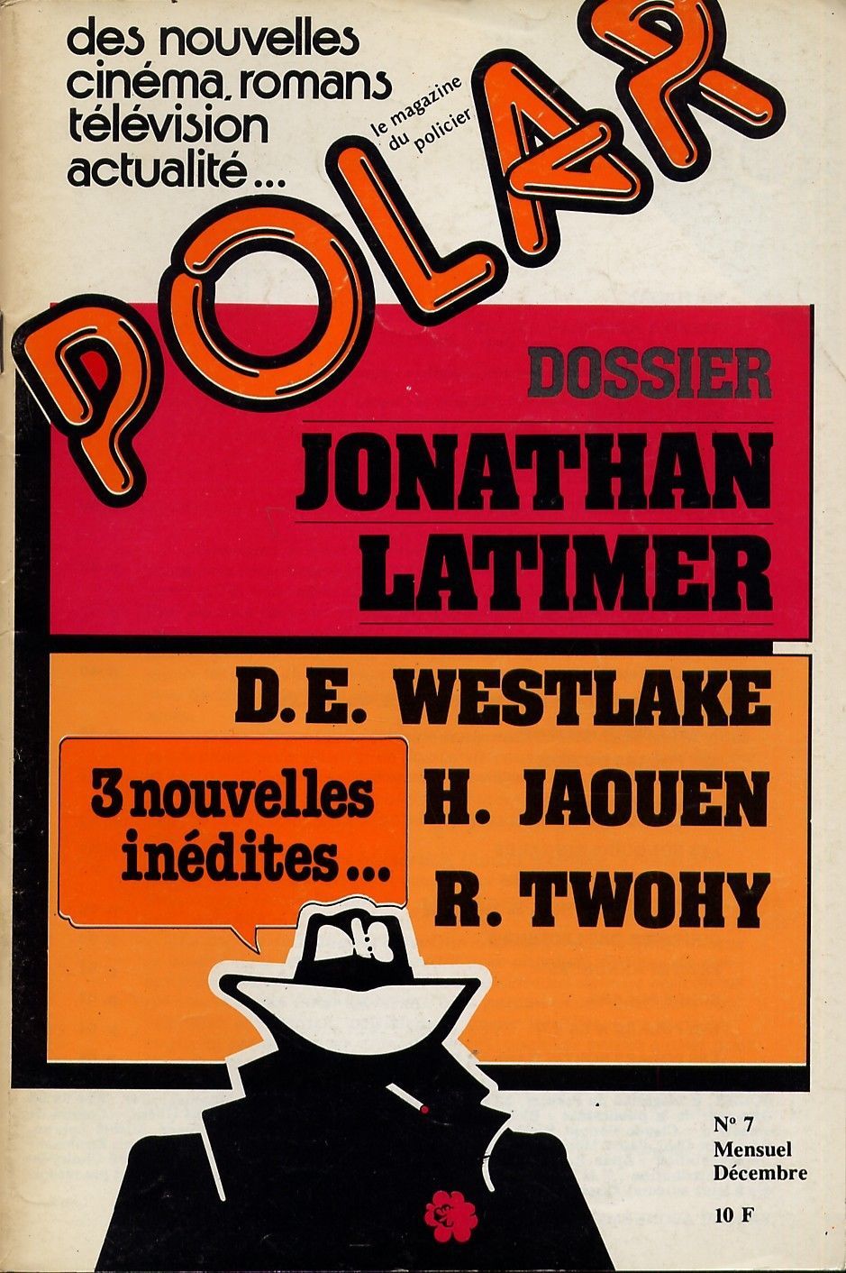 POLAR magazine side cover Issue 7  December 1979