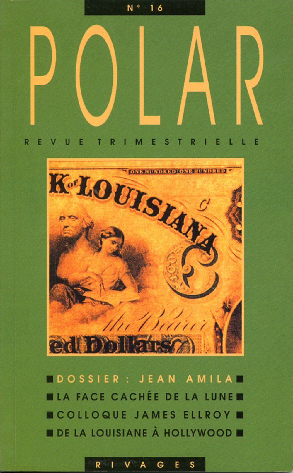POLAR magazine side cover Issue 16   1995