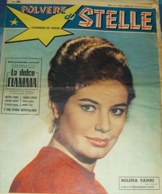 POLVERE DI STELLE magazine side cover Issue 21 20 May 1960