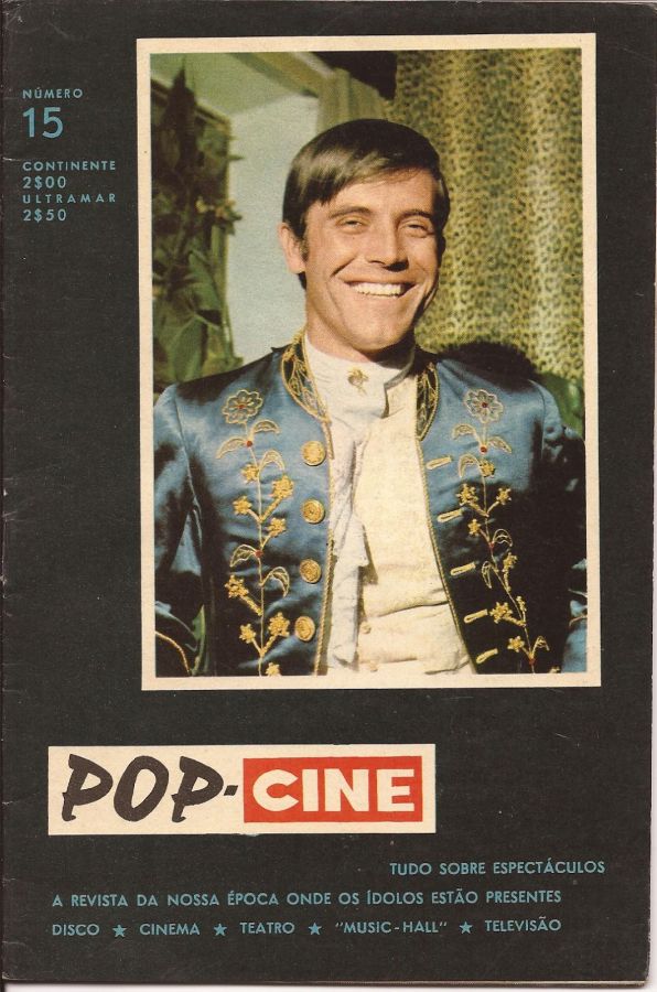 POP-CINE magazine side cover Issue 15 October 1966