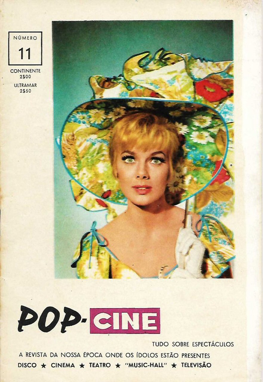 POP-CINE magazine side cover Issue 11  1966