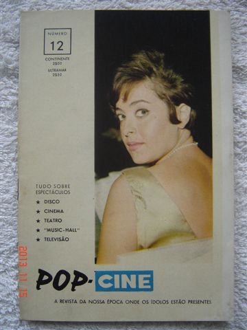 POP-CINE magazine side cover Issue 12  1966