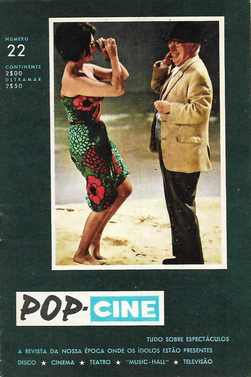 POP-CINE magazine side cover Issue 22  1966