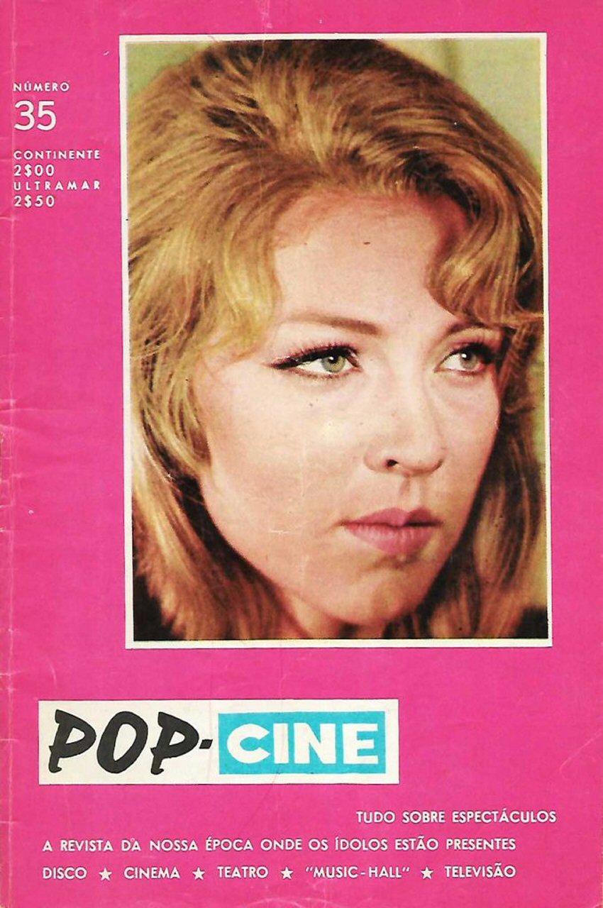 POP-CINE magazine side cover Issue 35  1967