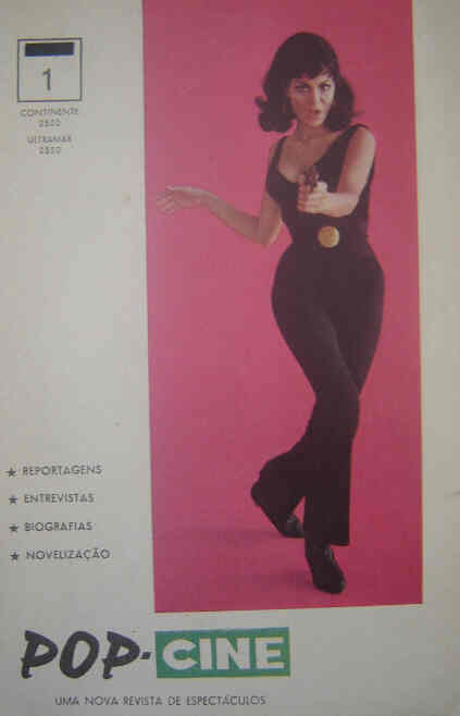 POP-CINE magazine side cover Issue 1  1966