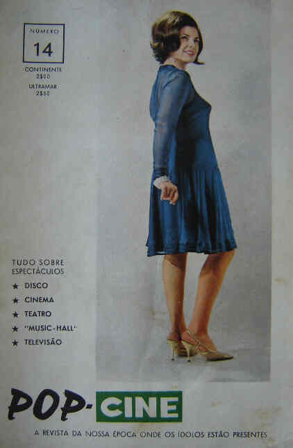 POP-CINE magazine side cover Issue 14  1966