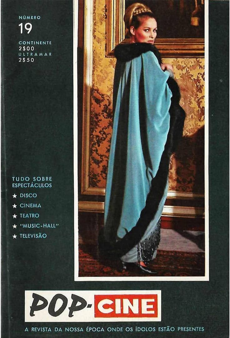 POP-CINE magazine side cover Issue 19  1966