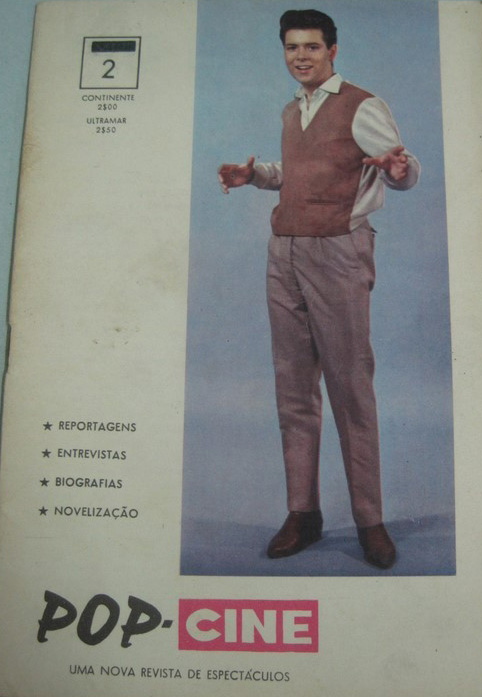 POP-CINE magazine side cover Issue 2   1966