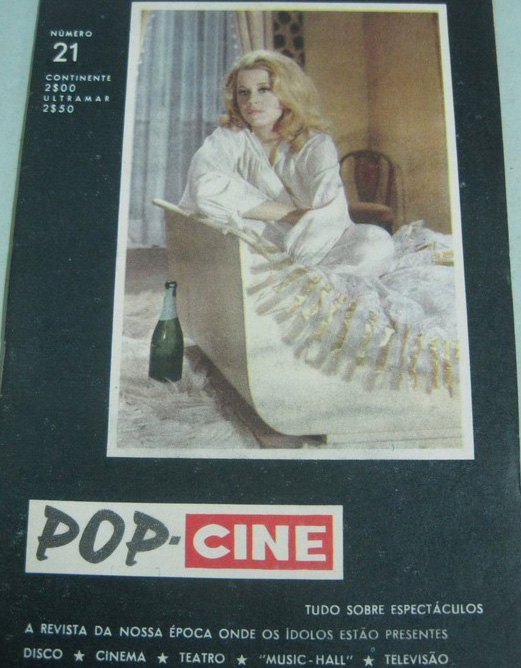 POP-CINE magazine side cover Issue 21   1966