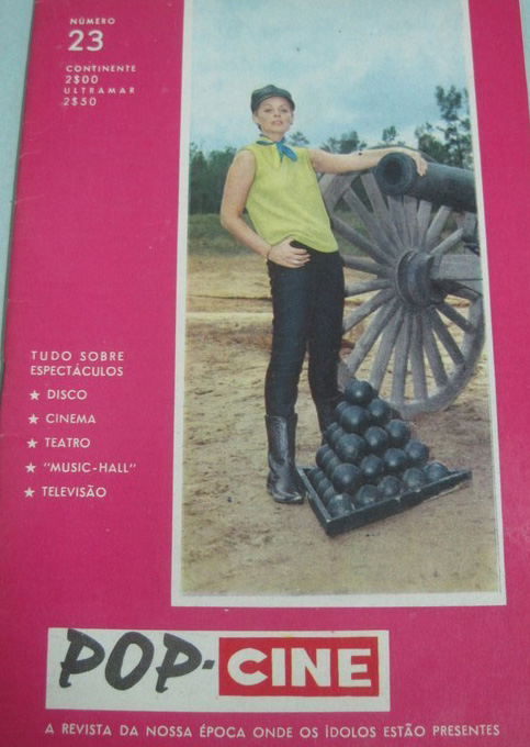 POP-CINE magazine side cover Issue 23   1966