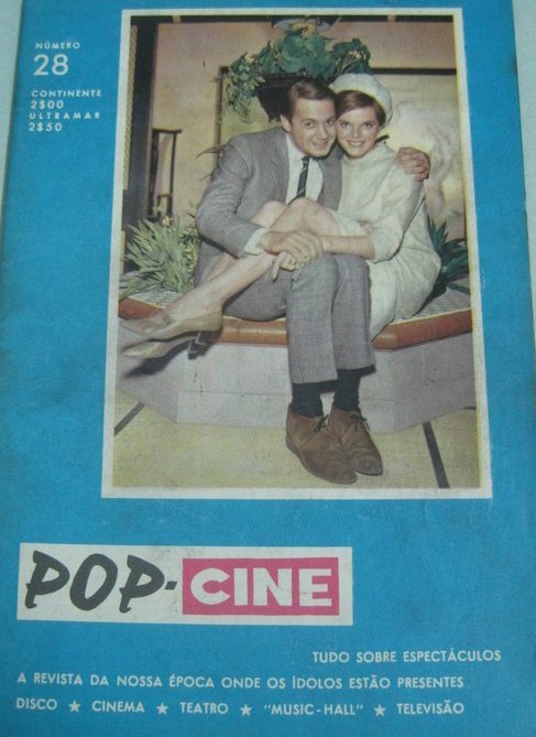 POP-CINE magazine side cover Issue 28   1966