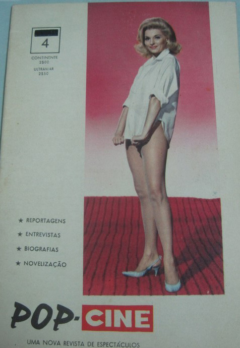 POP-CINE magazine side cover Issue 4   1966