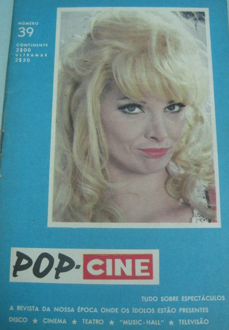 POP-CINE magazine side cover Issue 39   1967