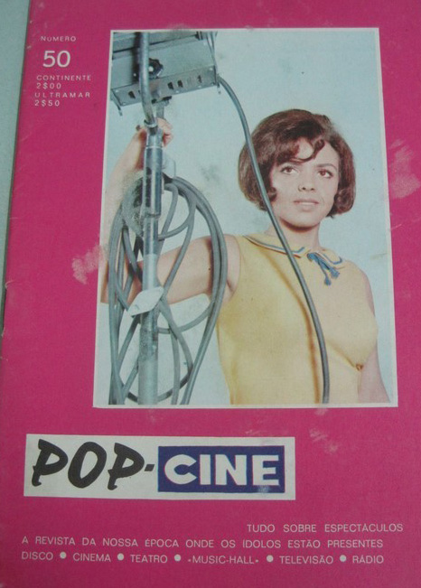POP-CINE magazine side cover Issue 50   1967