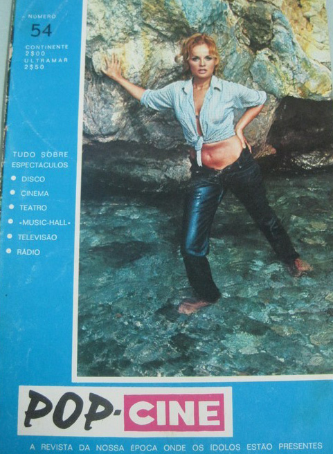 POP-CINE magazine side cover Issue 54   1967