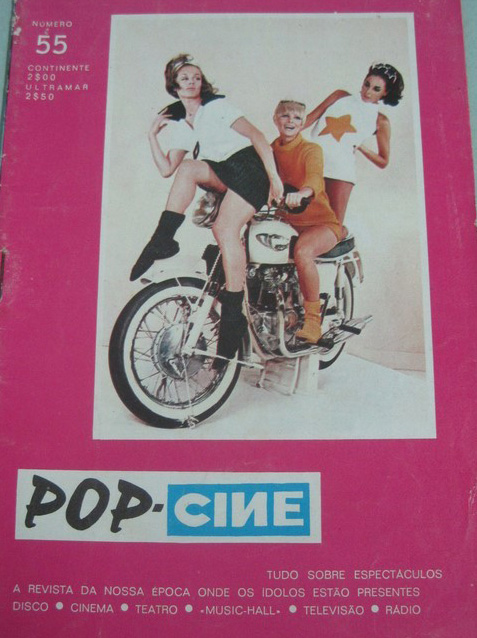 POP-CINE magazine side cover Issue 55   1967