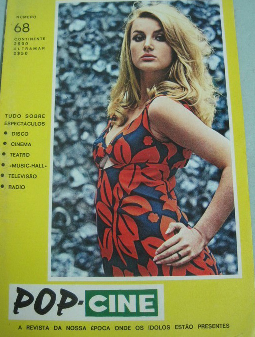 POP-CINE magazine side cover Issue 68   1967