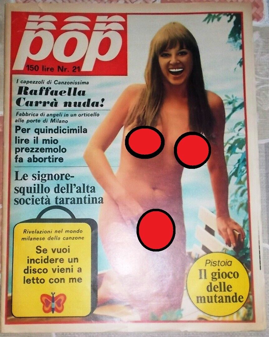 POP magazine side cover Issue 25  October 1971