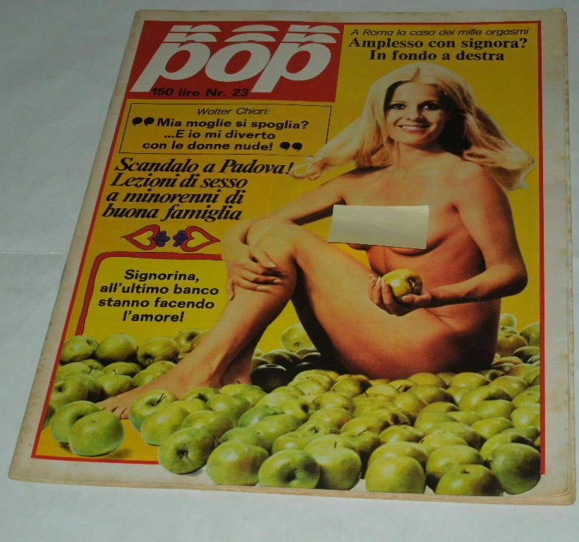 POP magazine side cover Issue 23 8 November 1971