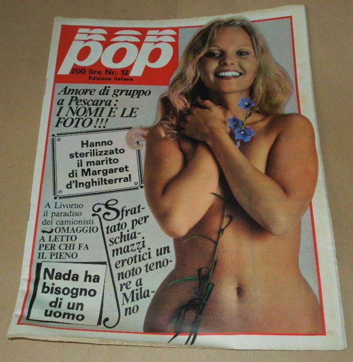 POP magazine side cover Issue 12 20 March 1972