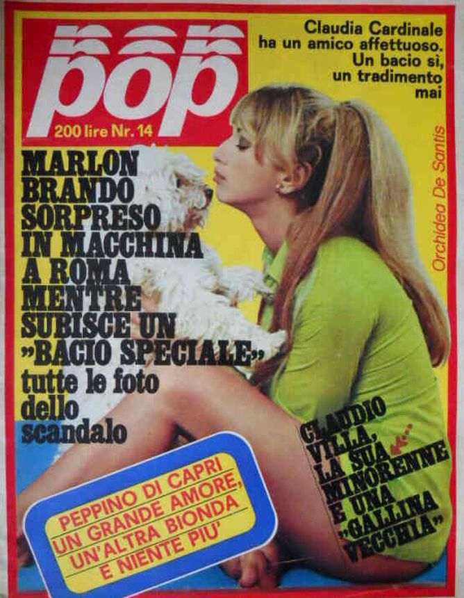 POP magazine side cover Issue 14   1973