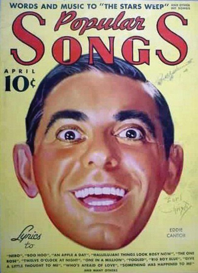 POPULAR SONGS magazine side cover April 1937