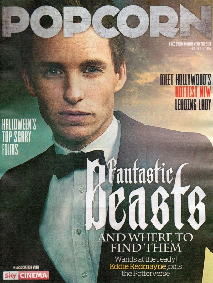 POPCORN (UK) magazine side cover 22 October 2016