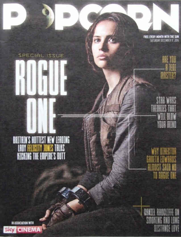 POPCORN (UK) magazine side cover 17 December 2016