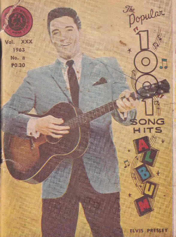 POPULAR 1001 SONG HITS|THE magazine side cover Issue 8   1963